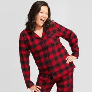 Wondershop Red Checkered Pajama Set NEW